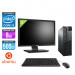 Pack Pc bureau reconditionné - Lenovo ThinkCentre M81 SFF - i3 - 8Go - 500Go HDD - Ecran 22" - Ubuntu / Linux