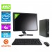 Pack pc de bureau HP EliteDesk 800 G2 USDT reconditionné + Ecran 20'' - Core i5 - 4Go - SSD 120Go - Linux