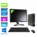 Pack pc de bureau HP EliteDesk 800 G2 USDT reconditionné + Ecran 20'' - i5 - 4Go - SSD 500Go - Windows 10