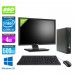 Pack pc de bureau HP EliteDesk 800 G2 USDT reconditionné + Ecran 22'' - i5 - 4Go - SSD 500Go - Windows 10