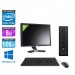 Pack Ordinateur de bureau + écran 20" - HP EliteDesk 800 G1 SFF reconditionné - G3420 - 8Go - 500Go HDD - Windows 10