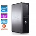 Ordinateur de bureau Dell Optiplex 780 DT - E5300 - 4Go - 250Go HDD - Ubuntu/Linux
