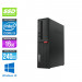 Pack PC de bureau reconditionné Lenovo ThinkCentre M710s SFF + Écran 22" - Intel core i3-6100 - 16 Go RAM DDR4 - 240 Go SSD - Windows 10