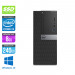 Pc de bureau reconditionné Dell Optiplex 3040 Tour - Core i3 - 8Go - SSD 240 Go - W10