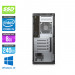 Pc de bureau reconditionné - Dell Optiplex 3040 Tour - Core i5 - 8Go - SSD 240Go - W10