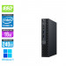 Pack PC bureau reconditionné Dell Optiplex 3060 Micro + Écran 24" - Intel Core i5 - 16Go - 240Go SSD - Windows 11