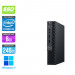 Pc bureau reconditionné Dell Optiplex 3060 Micro - Intel Core i5 - 8Go - 240Go SSD - Windows 11