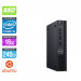 Pc bureau reconditionné Dell Optiplex 3060 Micro - Intel Core i5 - 16Go - 240Go SSD -Linux