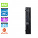 Pc bureau reconditionné Dell Optiplex 3060 Micro - Intel Core i5 - 16Go - 500Go SSD -Linux