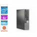 Pack PC bureau reconditionné - Dell Optiplex 7010 USFF + Écran 22" - i3  - 4Go - 500Go - Ubuntu / Linux
