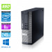 Pc bureau reconditionné - Dell Optiplex 9020 SFF - i7 - 8 Go - 240Go SSD - Windows 10