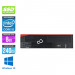 Pack PC bureau reconditionné - Fujitsu Esprimo D556 DT + Écran 22" - i5 - 8Go - SSD 240Go - Windows 10