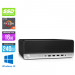 PC bureau reconditionné - HP EliteDesk 705 G5 SFF - Ryzen 3 Pro 3200G - 16Go - SSD 240 Go - Windows 10 - Trade Discount