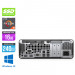 PC bureau reconditionné - HP EliteDesk 705 G5 SFF - Ryzen 3 Pro 3200G - 16Go - SSD 240 Go - Windows 10 - Trade Discount