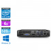 Ordinateur de bureau - HP EliteDesk 800 G1 DM reconditionné - G3220 - 4Go - 500Go HDD - Windows 10