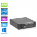 Pc bureau reconditionné - HP EliteDesk 800 G1 USDT - i5 - 16Go - SSD 240 Go - Windows 10