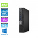 Pc de bureau reconditionné Dell Optiplex 3040 Micro - Core i5 - 16Go - SSD 240Go - W10