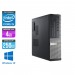 Pc de bureau - Dell Optiplex 3010 format DT reconditionné - i5 - 4Go - 250Go - Windows 10