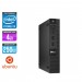 Pc de bureau reconditionné - Dell 3020 Micro - Intel Core i3 - 4Go - 250Go HDD - Linux