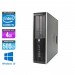 Pc de bureau professionnel reconditionné - HP 8300 SFF - Intel i5-3470 - 4Go - 500Go HDD - Windows 10