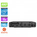 Pc de bureau HP EliteDesk 800 G4 DM reconditionné - i5 - 16Go DDR4 - 240Go SSD - Linux