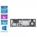 Pc bureau reconditionné - HP EliteDesk 800 G2 SFF - i5 - 8Go DDR4 - 1To HDD - Windows 10