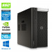 Dell T7600 - 2 x Xeon 2650- 64Go - 240Go SSD - Quadro 2000 - W10