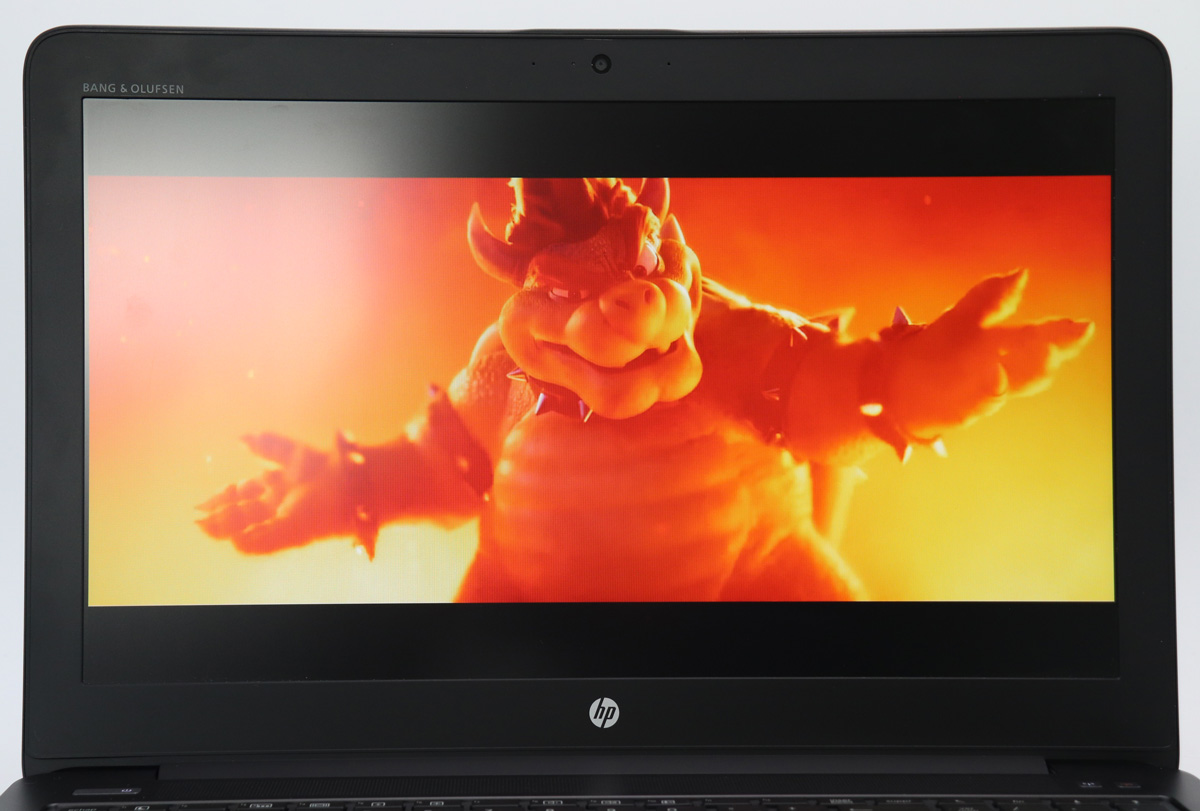 Test vidéo YouTube sur écran 15 pouces HP ZBook 15 G3